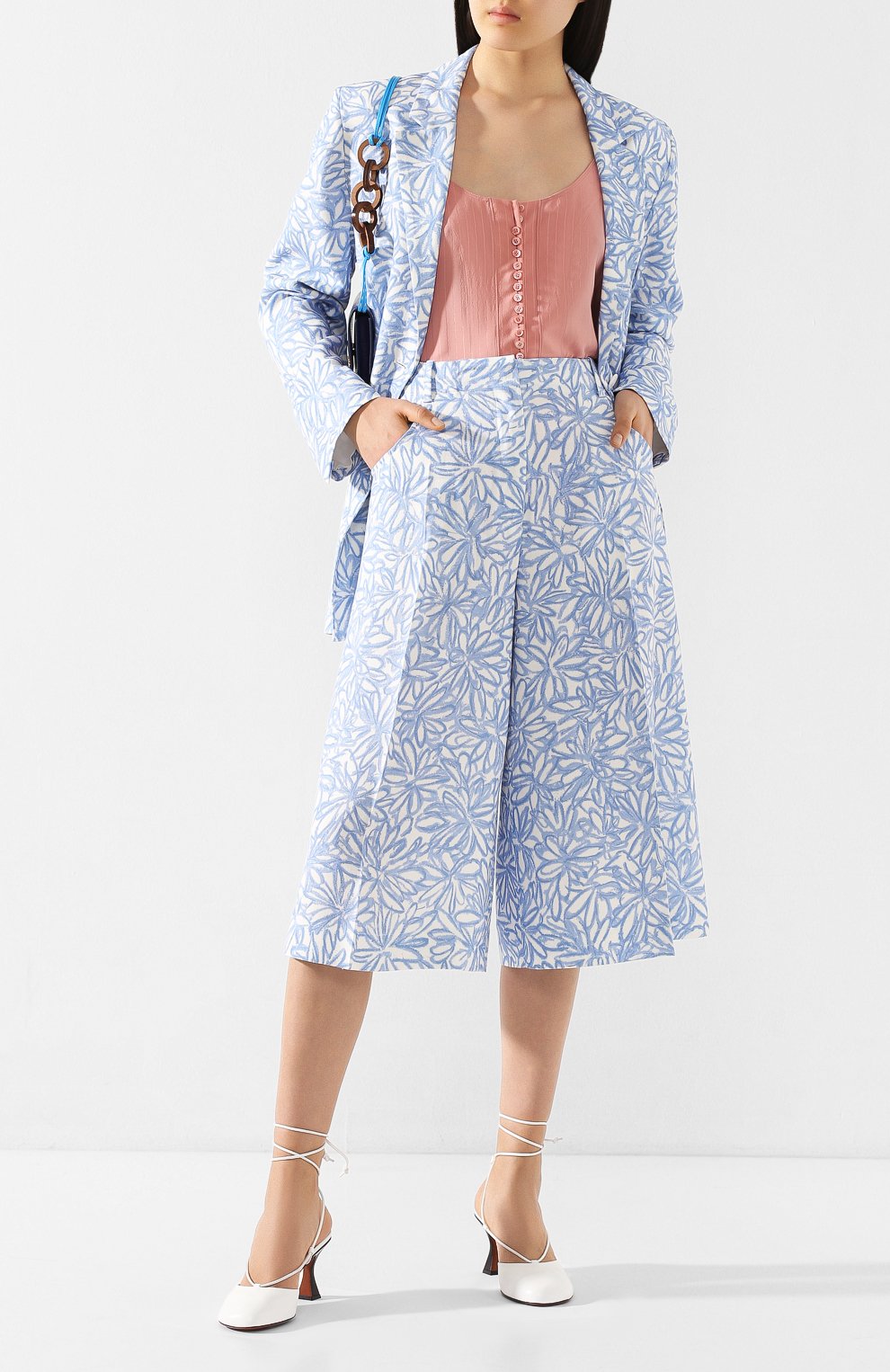 Кюлоты из вискозы JACQUEMUS, арт. 201PA02/0231A, фото 2