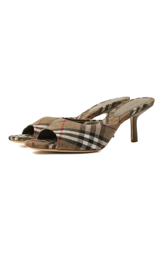 фото Текстильные мюли burberry