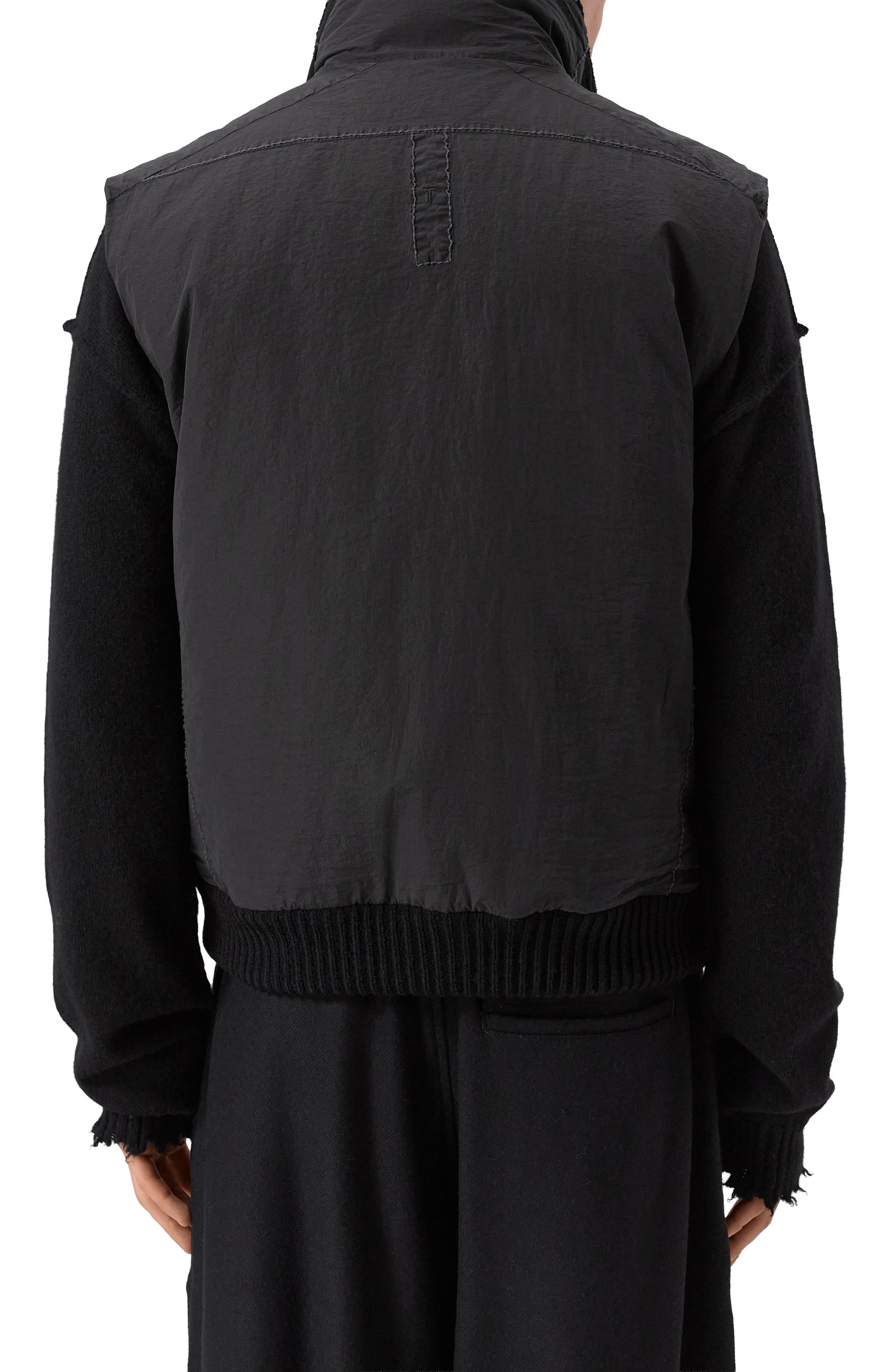 Жилет из хлопка и шерсти TRANSIT, арт. CFUTRB0243, фото 4