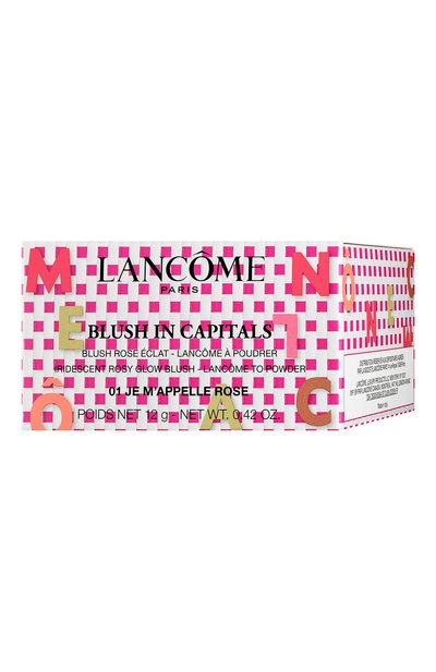 Румяна-хайлайтер blush in capitals LANCOME бесцветного цвета по цене 3470 руб., арт. 3614272441392, фото 5 Румяна-хайлайтер blush in capitals LANCOME, арт. 3614272441392, фото 5