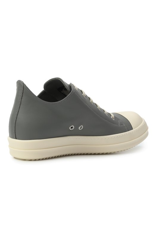 Кожаные кеды Concordians Rick Owens RU02E1891/LC0 Серый  RU02E1891/LC0 Фото 5