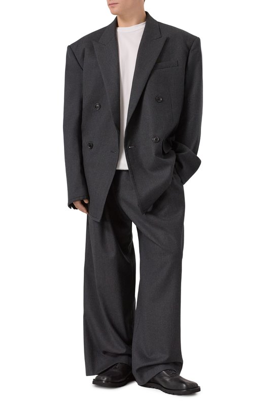 Шерстяной пиджак Juun.J JC5911P023 Серый  JC5911P023 Фото 2