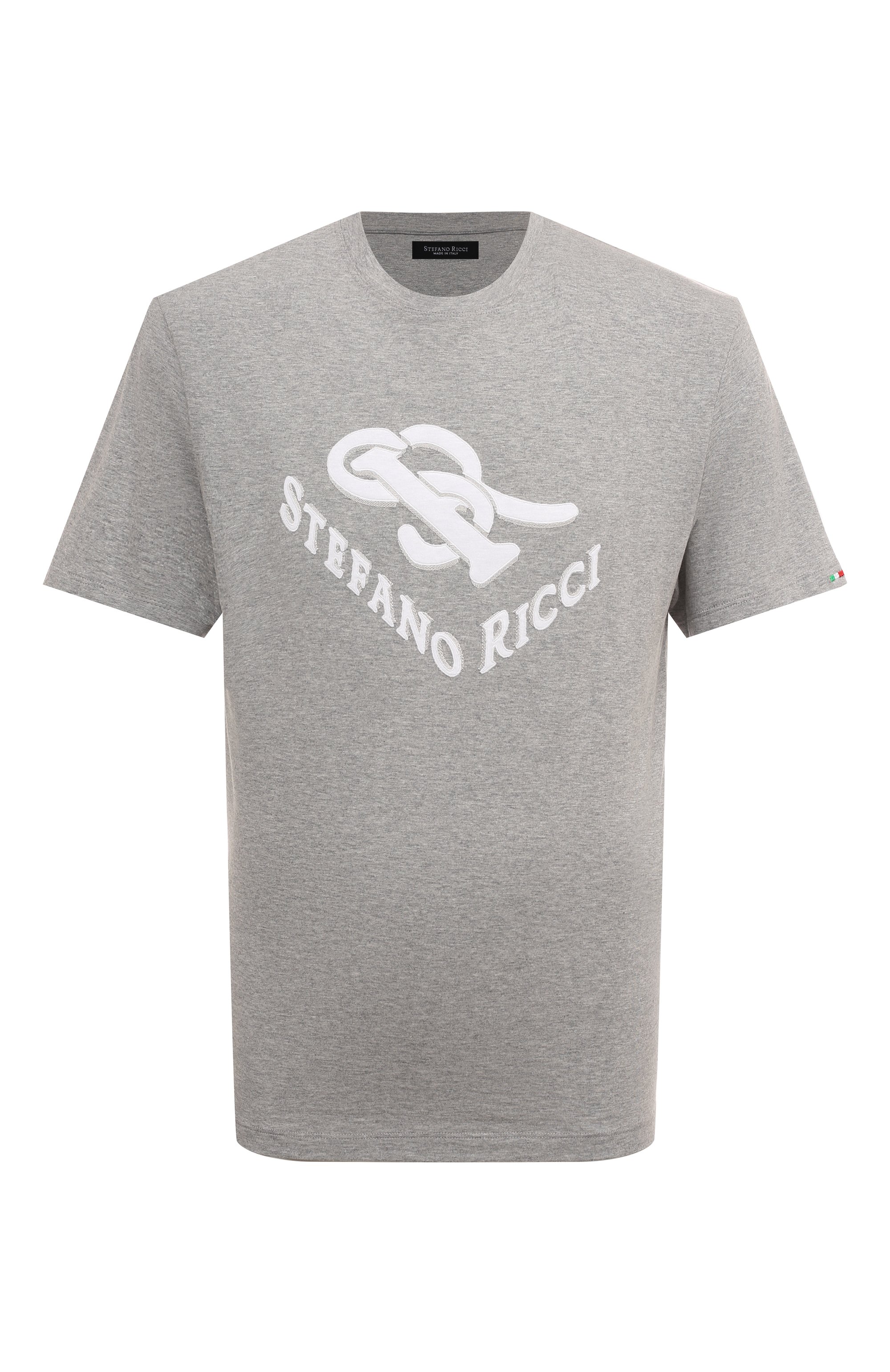 Хлопковая футболка STEFANO RICCI, арт. MNH4203270/803C0, фото 1