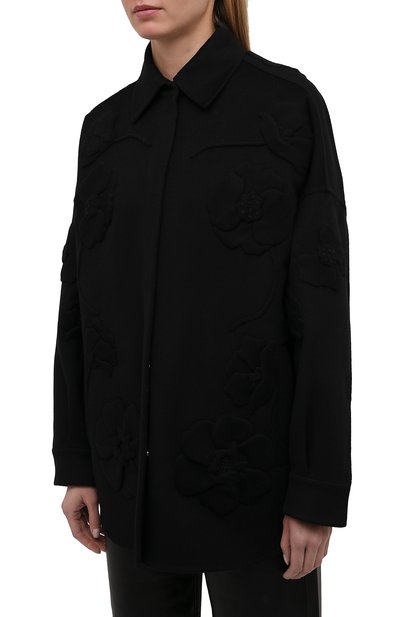 Куртка из шерсти и кашемира VALENTINO, арт. WB0CI0R615E, фото 3