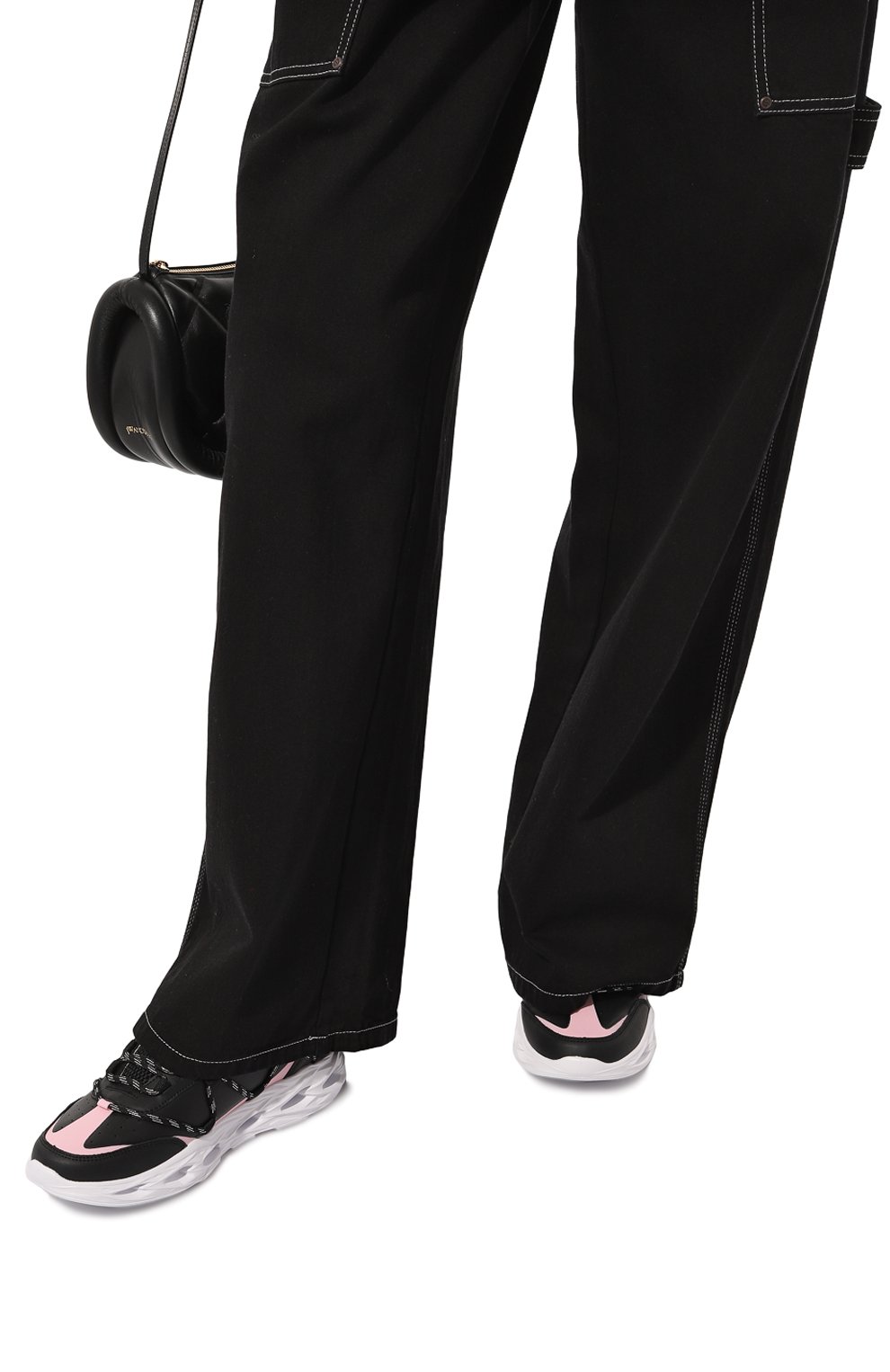 Кожаные кроссовки VERSACE JEANS COUTURE, арт. 74VA3SS2/ZP216, фото 3