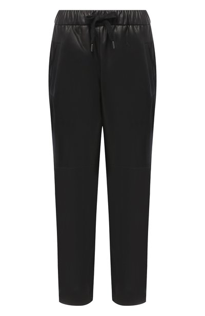 Женские кожаные брюки BRUNELLO CUCINELLI, арт. M0TANP7414