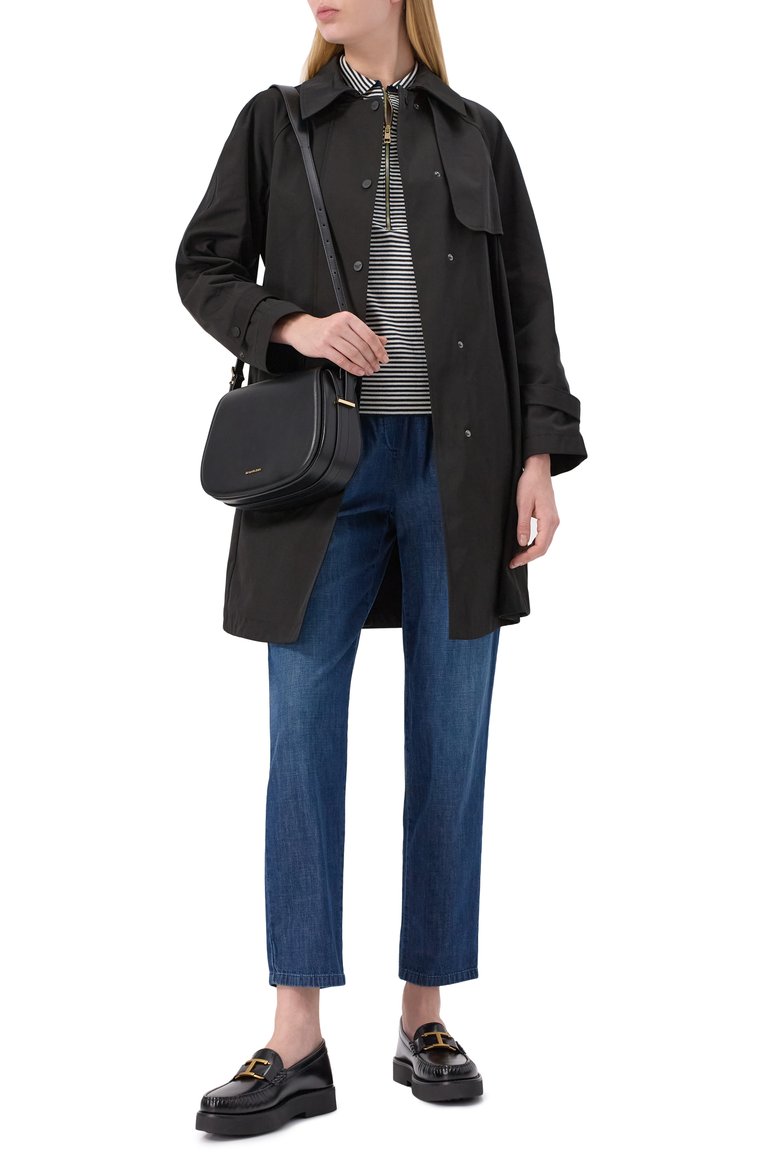 Женская сумка lydia MICHAEL MICHAEL KORS черного цвета, арт. 30R5GL0M2L | Фото 7 (Размер: medium; Материал: Натуральная кожа)