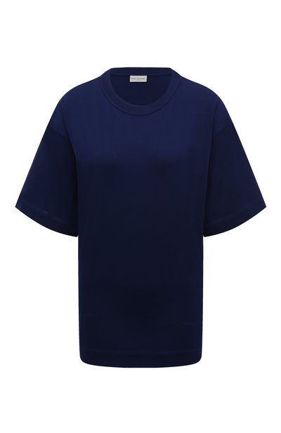 Женская хлопковая футболка DRIES VAN NOTEN, арт. 222-011163-5600