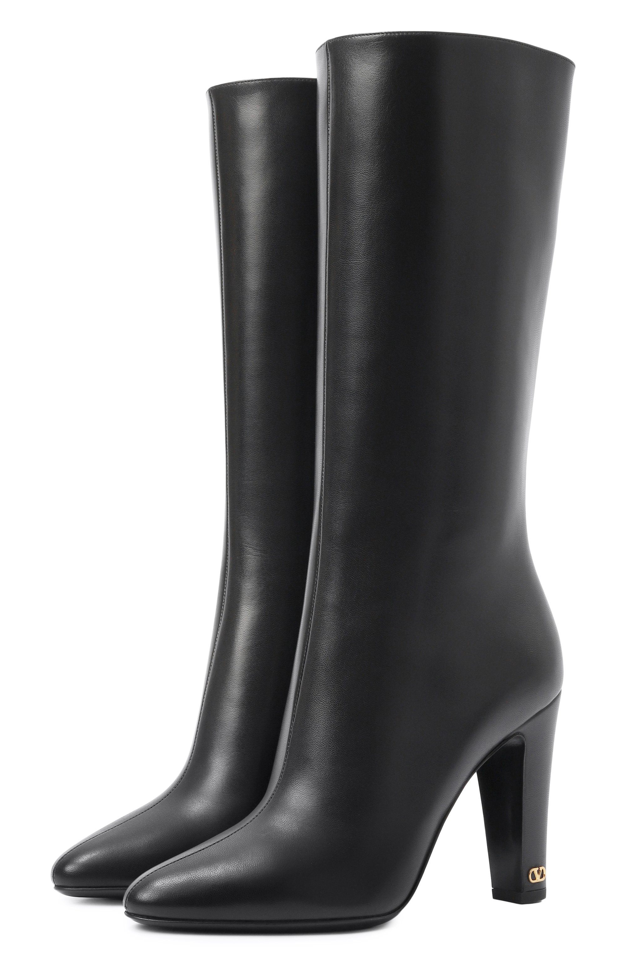 Кожаные сапоги hotty 100 VALENTINO, арт. 8W2S0NJ3/DDT, фото 1