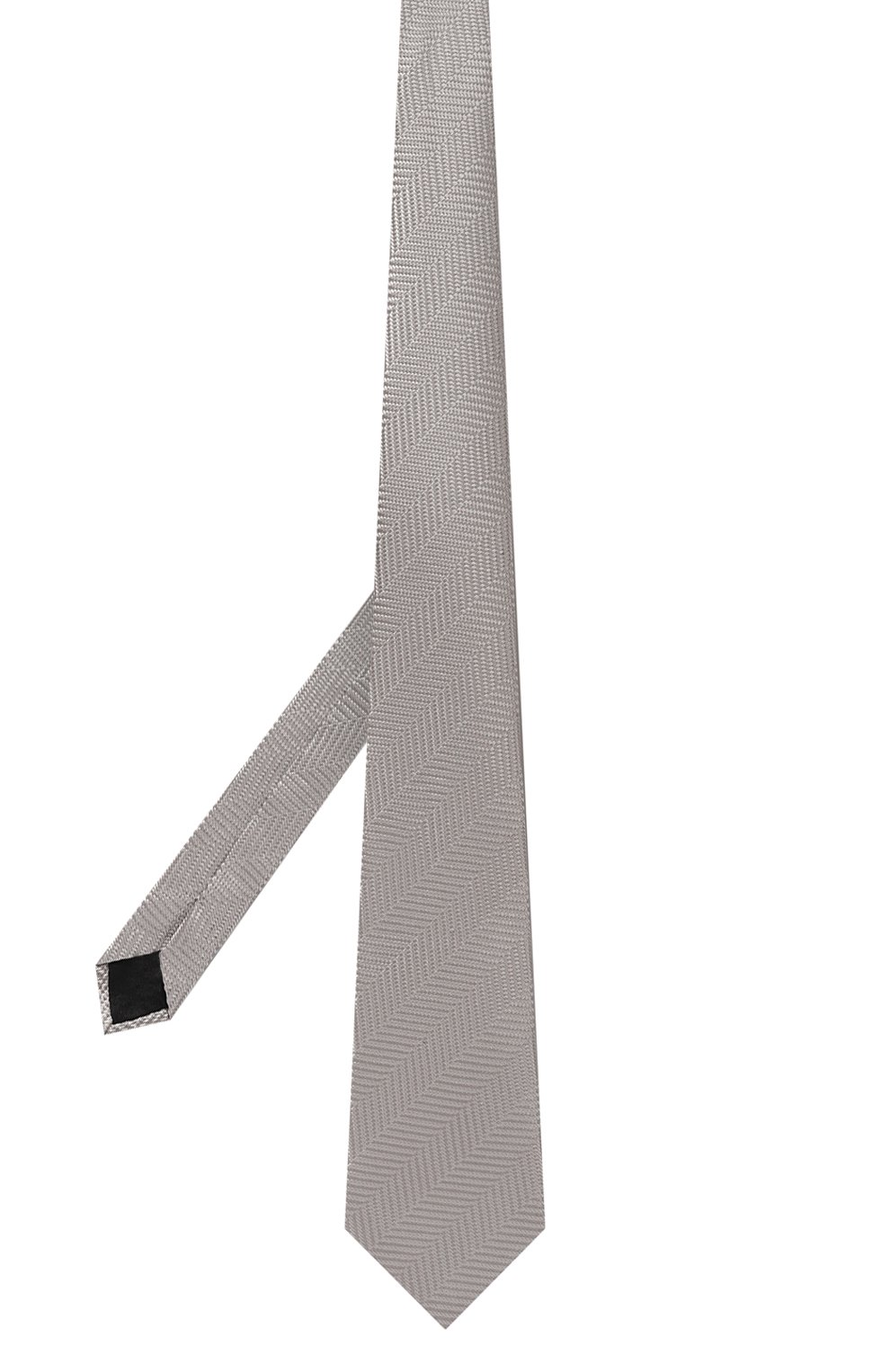 Шелковый галстук LANVIN светло-серого цвета по цене 15400 руб., арт. 3059/TIE, фото 3 Шелковый галстук LANVIN, арт. 3059/TIE, фото 3