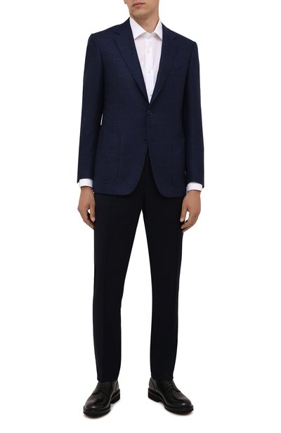 Шерстяные брюки CANALI, арт. 91666/PR00825, фото 2