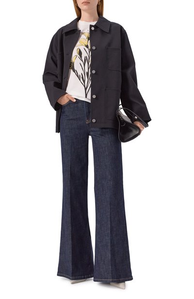 Хлопковая футболка WEEKEND MAX MARA, арт. GUGLIA_006, фото 2