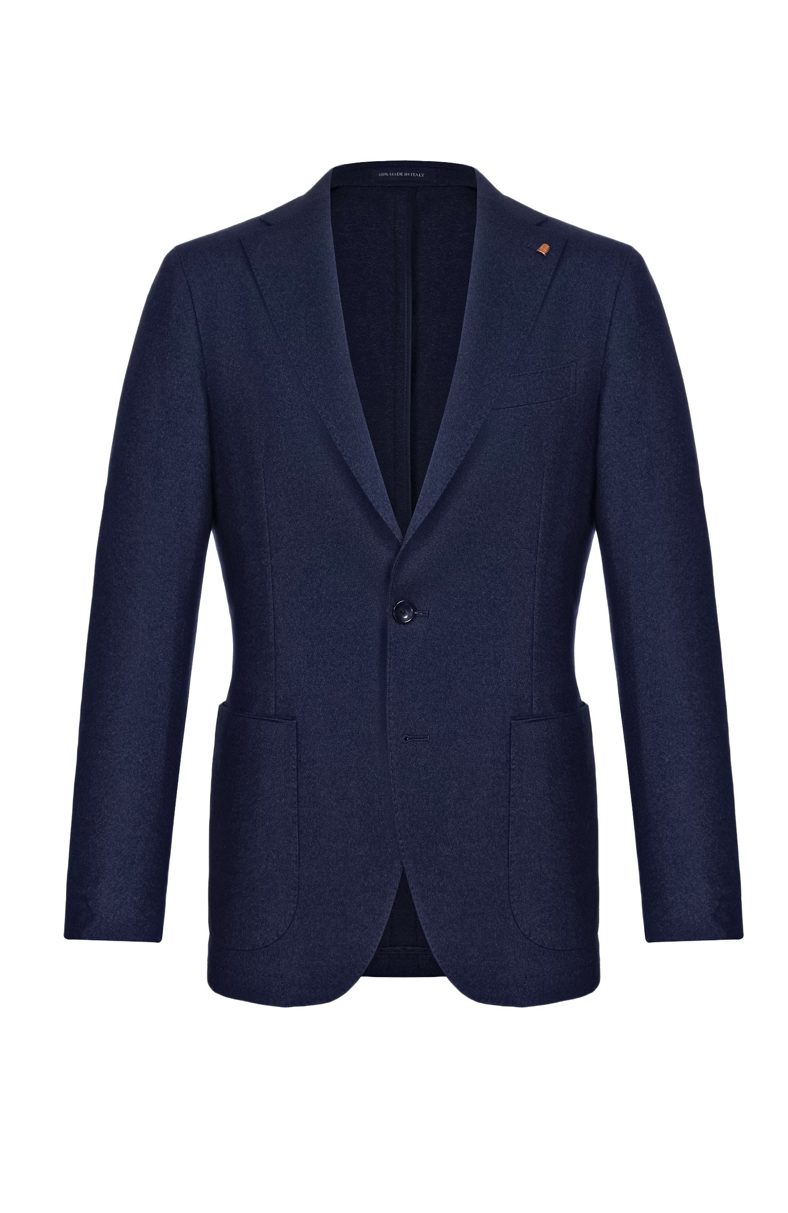 Пиджак из шерсти и хлопка SARTORIA LATORRE синего цвета по цене 95800 руб., арт. JD74/PJ0493, фото 1 Пиджак из шерсти и хлопка SARTORIA LATORRE, арт. JD74/PJ0493, фото 1