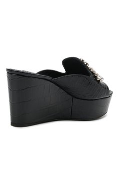 Кожаные сабо bianca DOLCE & GABBANA, арт. CZ0081/C2G15/CNIL, фото 4