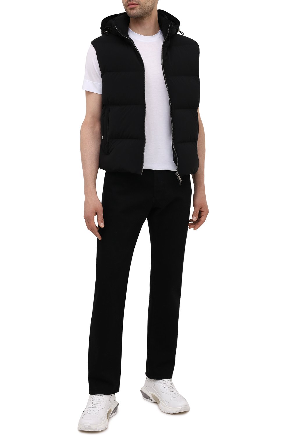 Пуховый жилет GIORGIO ARMANI, арт. 0WGGK01L/T00AP, фото 2