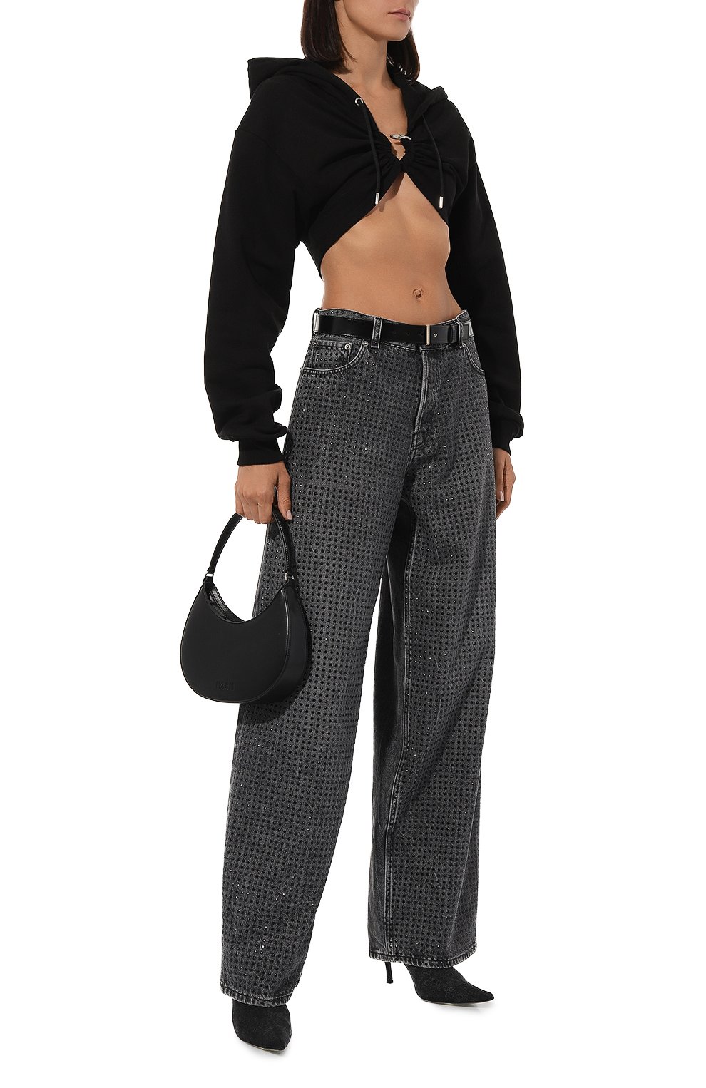 Хлопковое худи TRUSSARDI, арт. 56F00257-1T006398, фото 2