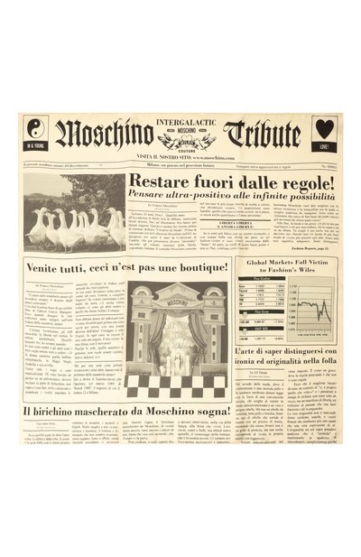 Шелковый платок MOSCHINO желтого цвета по цене 30750 руб., арт. A3303/0496, фото 4 Шелковый платок MOSCHINO, арт. A3303/0496, фото 4