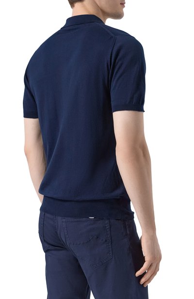 Хлопковое поло KITON, арт. UMKX33Z6, фото 4