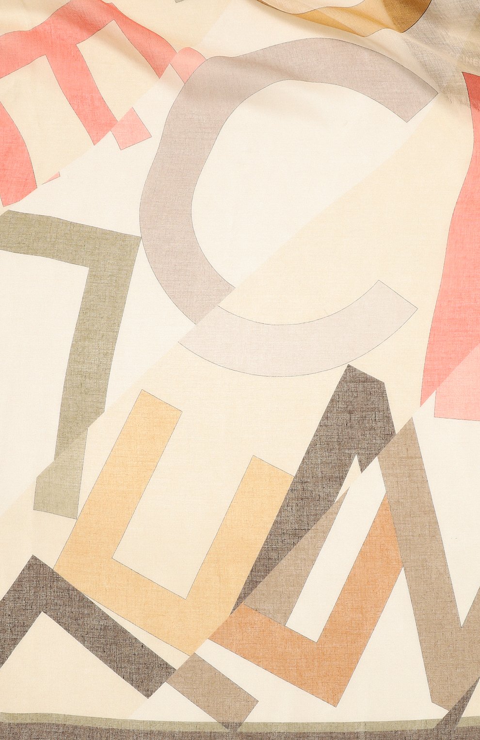 Палантин COCCINELLE бежевого цвета по цене 14500 руб., арт. E7QCV350102, фото 3 Палантин COCCINELLE, арт. E7QCV350102, фото 3