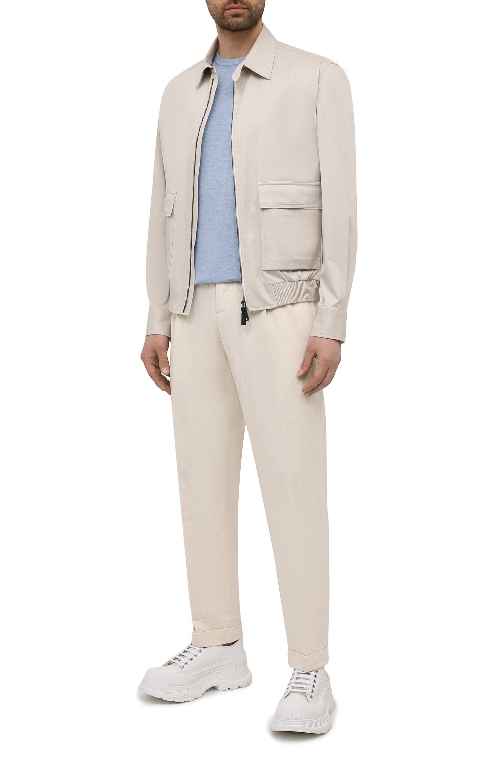 Джемпер из хлопка и кашемира FIORONI, арт. MK22621A2, фото 2