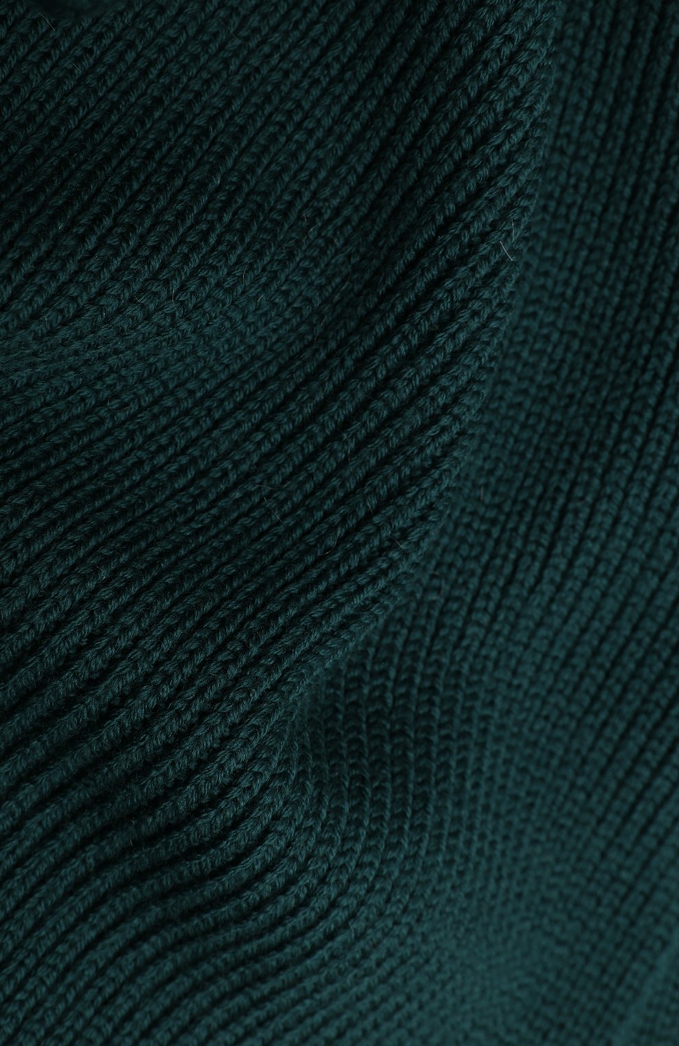 Шерстяной шарф WOOLRICH темно-зеленого цвета по цене 12700 руб., арт. CFW0AC0167MRUF0663, фото 3 Шерстяной шарф WOOLRICH, арт. CFW0AC0167MRUF0663, фото 3