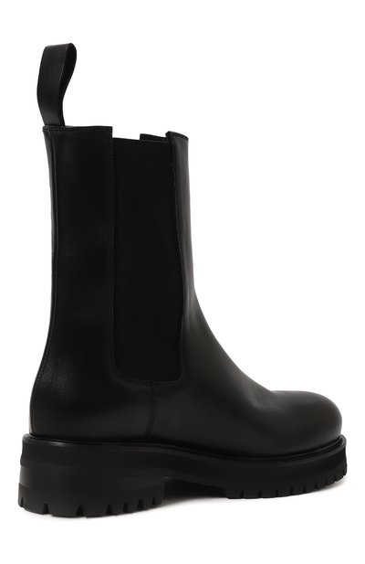 Кожаные полусапоги DONDUP черного цвета по цене 59950 руб., арт. WS200/PL0457D XXX DD W23, фото 5 Кожаные полусапоги DONDUP, арт. WS200/PL0457D XXX DD W23, фото 5