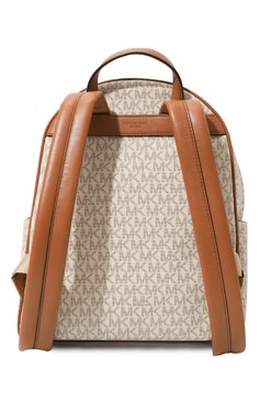 Женский рюкзак bex MICHAEL MICHAEL KORS кремового цвета, арт. 30S4G8XB2B | Фото 6 (Материал: Экокожа; Драгоценные камни: Проставлено; Размер: medium; Материал сплава: Проставлено; Стили: Кэжуэл)