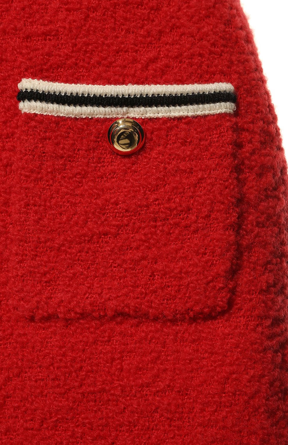 Шерстяная юбка MIU MIU, арт. MG1746-2E37-F0011, фото 5