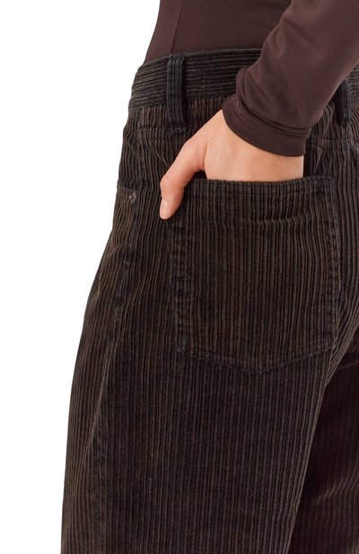 Вельветовые брюки the corduroy loose FRAME DENIM коричневого цвета по цене 111000 руб., арт. 2002200, фото 5 Вельветовые брюки the corduroy loose FRAME DENIM, арт. 2002200, фото 5