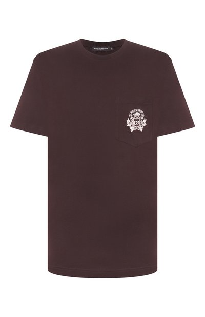 Мужская хлопковая футболка DOLCE & GABBANA, арт. G8RA2Z/G7PZE