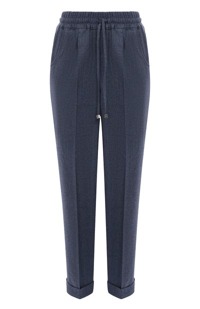 Женские брюки из шерсти и кашемира KITON, арт. D37102K0121A15