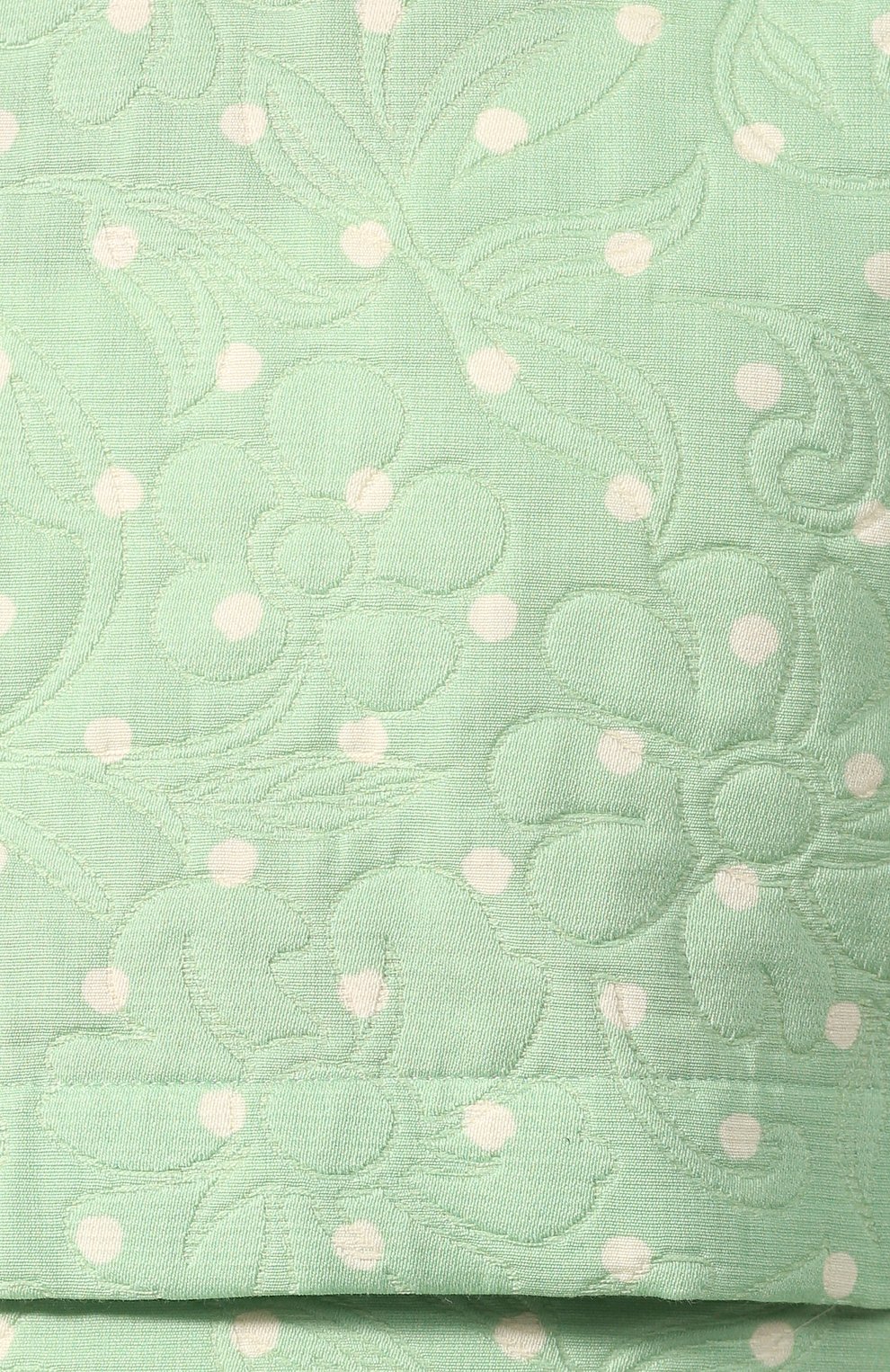Топ ULYANA SERGEENKO зеленого цвета по цене 71500 руб., арт. CMA010SS18P(1812т18 ), фото 5 Топ ULYANA SERGEENKO, арт. CMA010SS18P(1812т18 ), фото 5