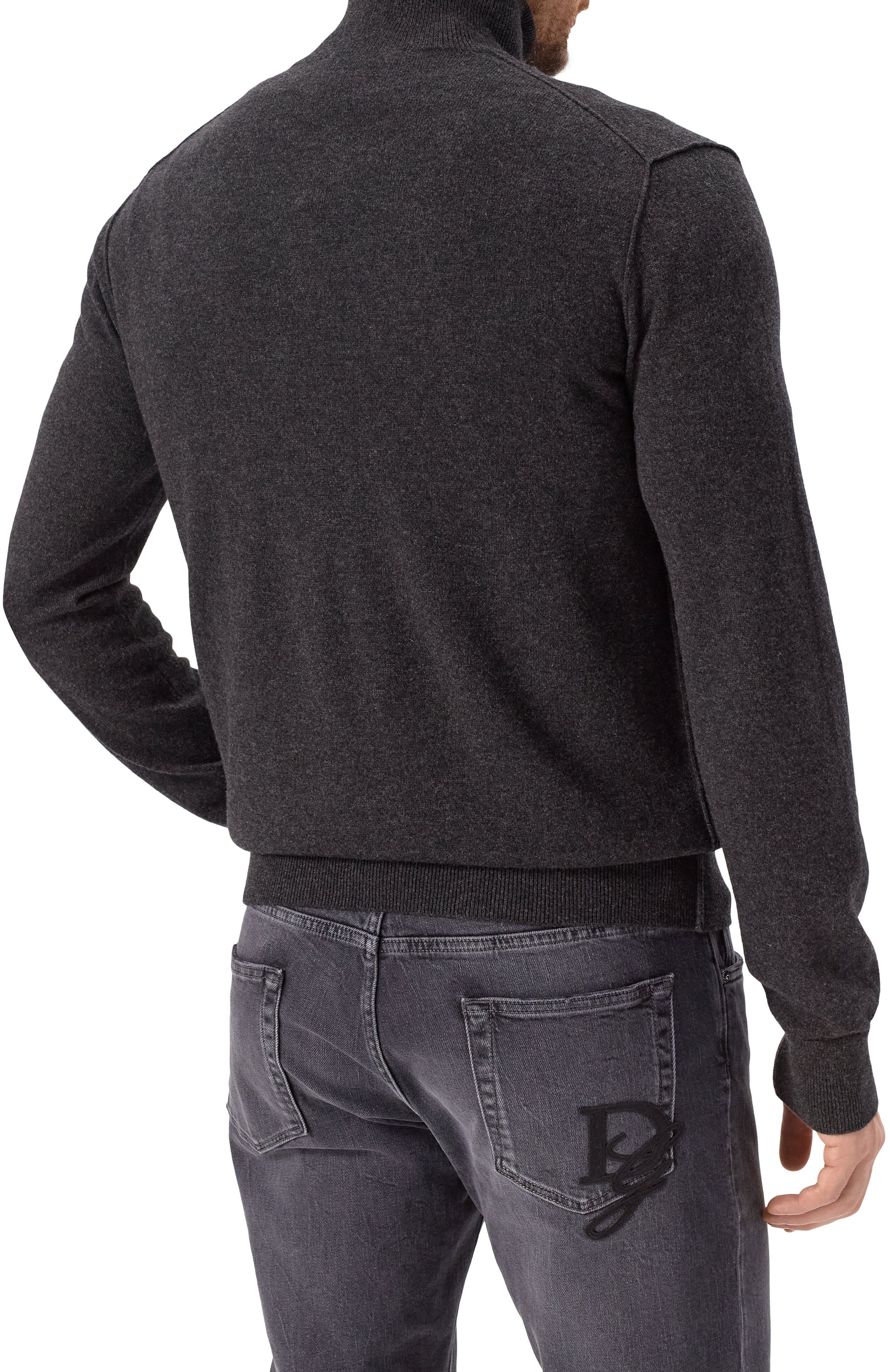 Кашемировый джемпер DOLCE & GABBANA, арт. GXW06Z/JAWXS, фото 4