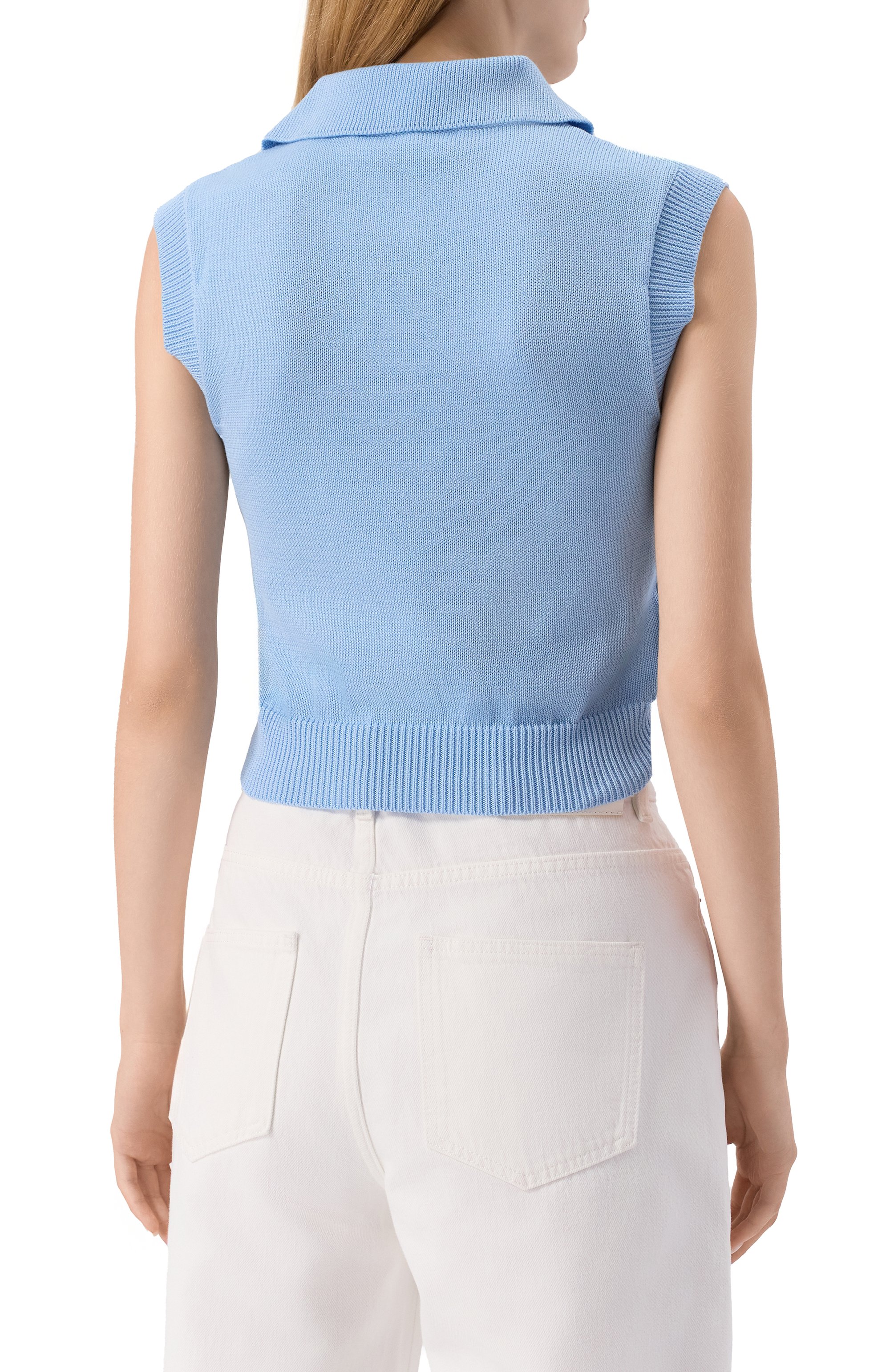 Хлопковое поло MARNI, арт. TTMD0115A0/UFCN55, фото 4