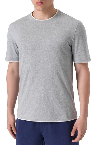 Хлопковая футболка BRUNELLO CUCINELLI, арт. M0B137427, фото 3