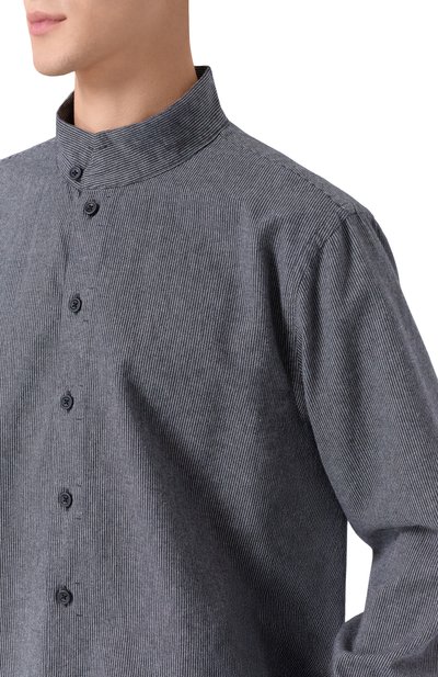 Хлопковая рубашка HANNES ROETHER, арт. MIL29SKE.3058, фото 5