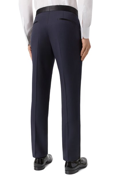 Шерстяные брюки BOSS, арт. 50469186, фото 4