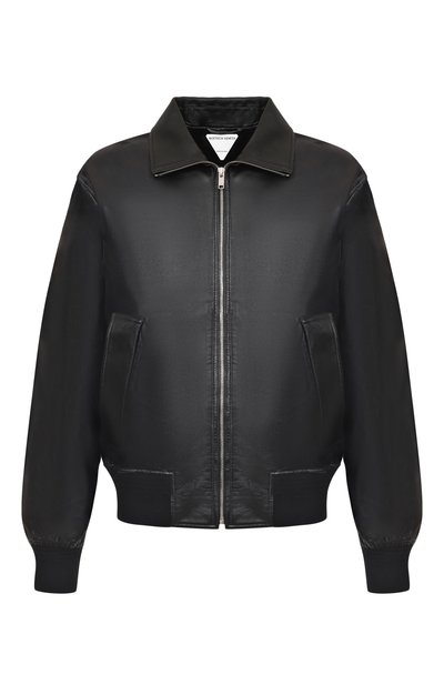 Мужская кожаный бомбер BOTTEGA VENETA, арт. 785266/V5AC0
