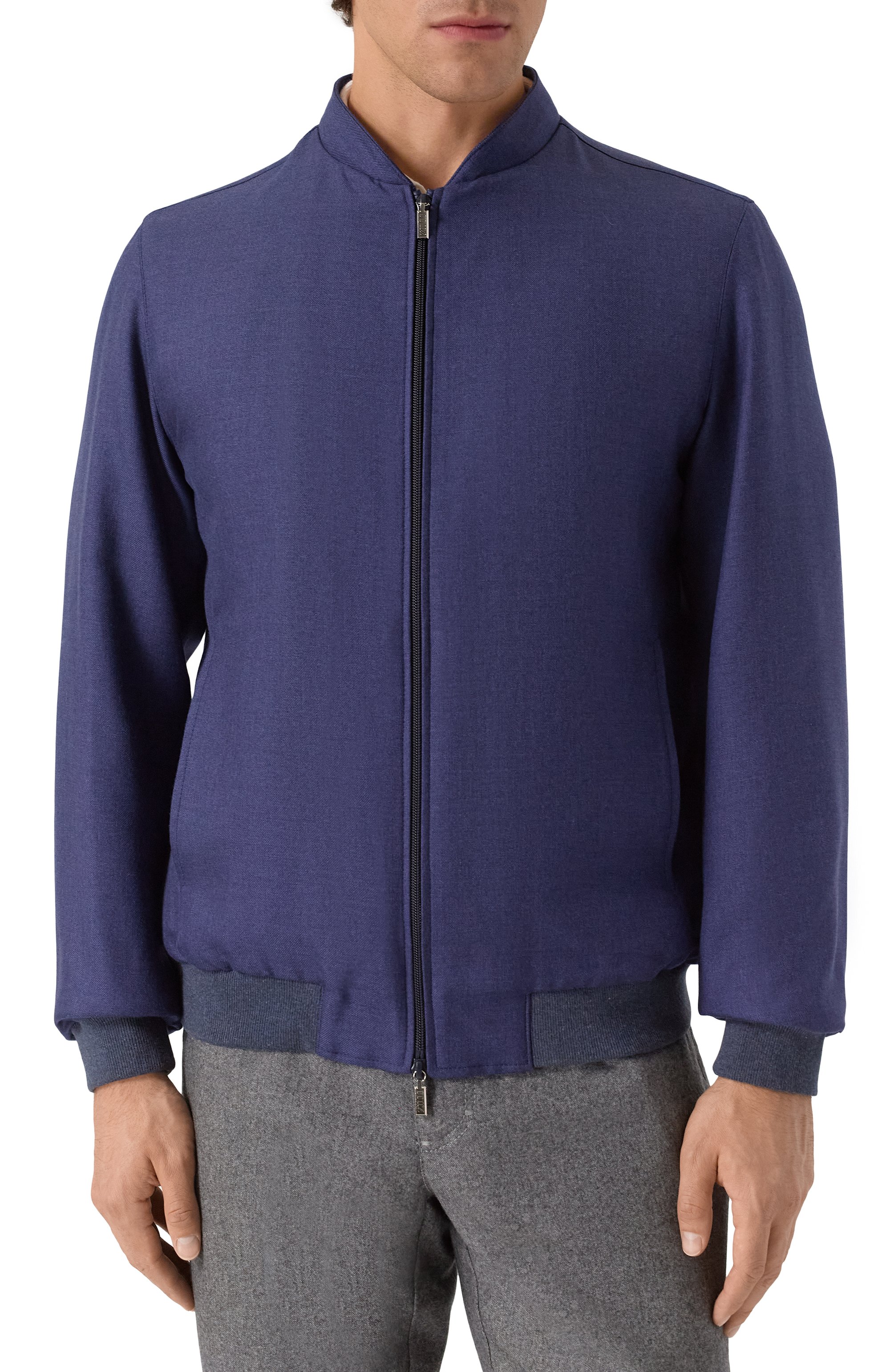 Бомбер из кашемира и шелка ZILLI, арт. APLU00M0336V00000_SET, фото 6