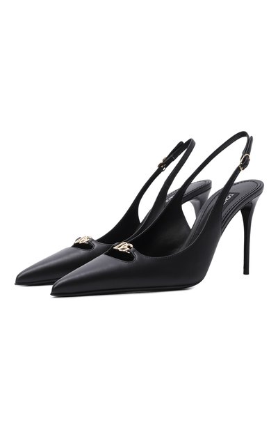 Женские кожаные туфли lollo 60 DOLCE & GABBANA, арт. CG1022/A1953