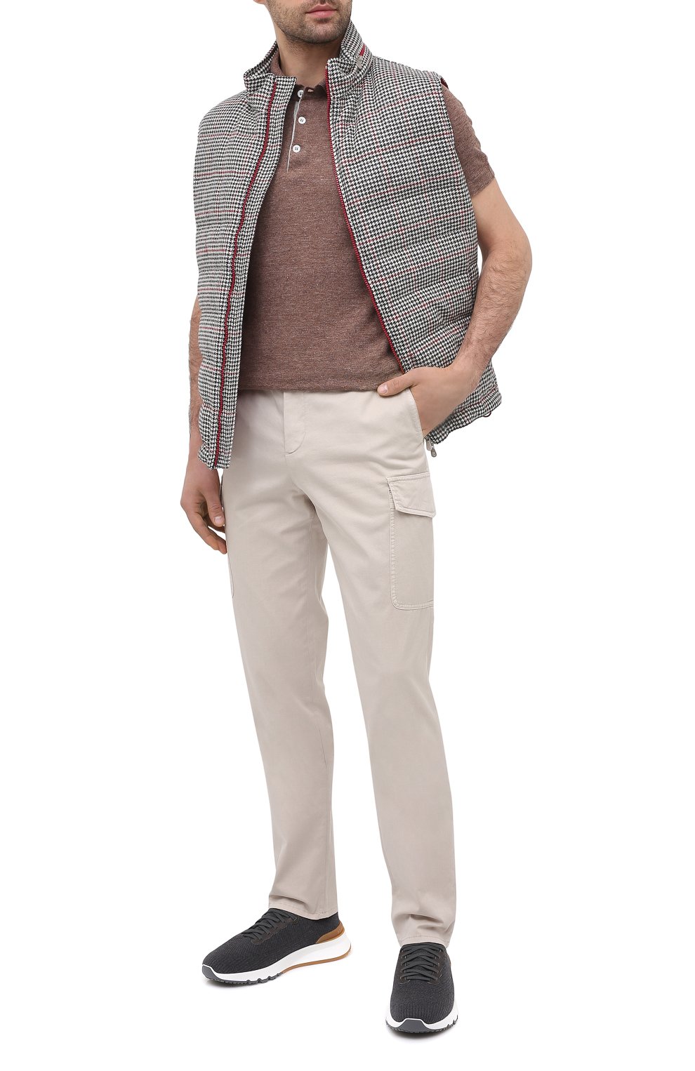 Текстильные кроссовки BRUNELLO CUCINELLI, арт. MZUWLB0259, фото 2