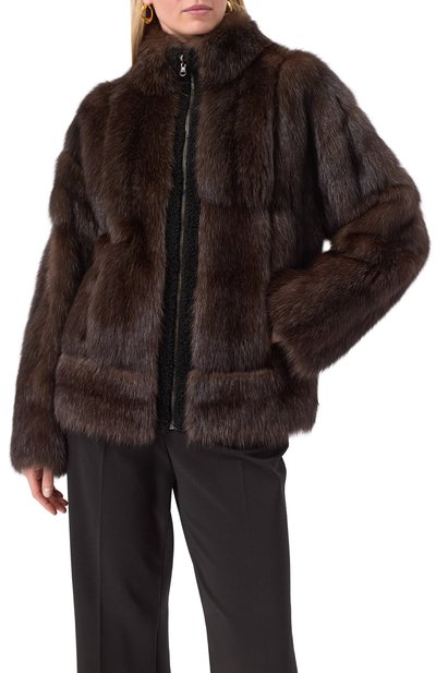 Двусторонняя шуба из меха соболя EMIL SHABAEV, арт. S031, фото 3