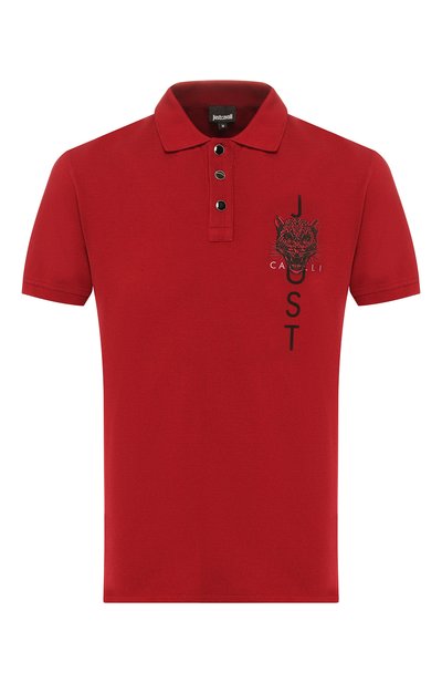 Хлопковое поло JUST CAVALLI, арт. S03GL0025/N21368, фото 1