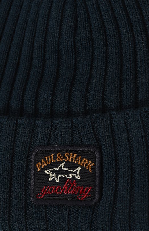 Шерстяная шапка Paul&Shark C0P1051 Зелёный  C0P1051 Фото 3