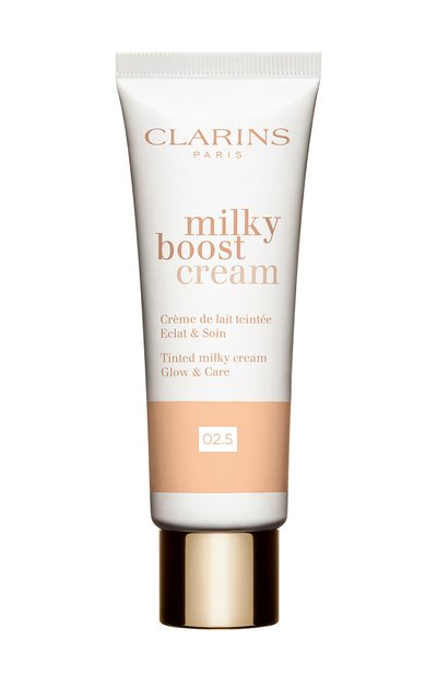 Тональный крем с эффектом сияния milky boost cream, 02.5 (45ml) CLARINS, арт. 80076083, фото 1