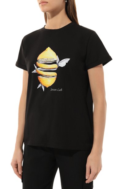 Хлопковая футболка SEVEN LAB, арт. CTR1.01.900.258.0646, фото 3