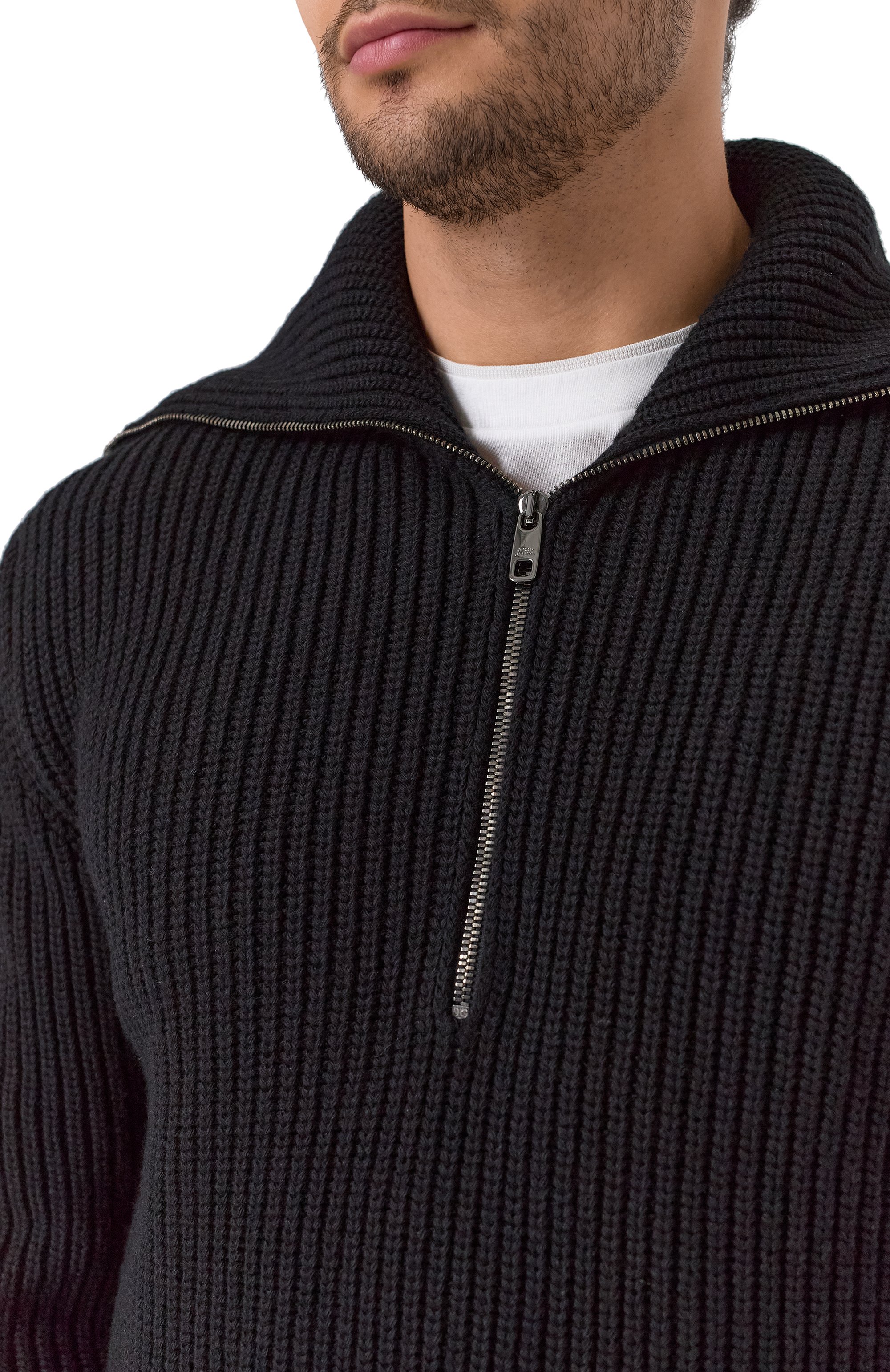 Шерстяной свитер DOLCE & GABBANA черного цвета по цене 158000 руб., арт. GXW42T/JCVWK, фото 5 Шерстяной свитер DOLCE & GABBANA, арт. GXW42T/JCVWK, фото 5