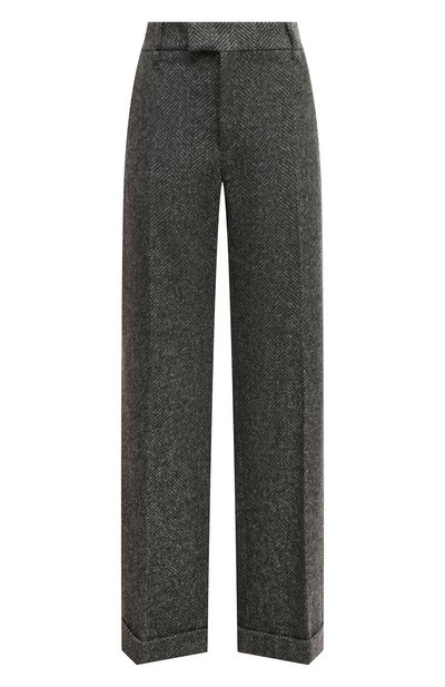 Женские шерстяные брюки BRUNELLO CUCINELLI, арт. MQ474P8492