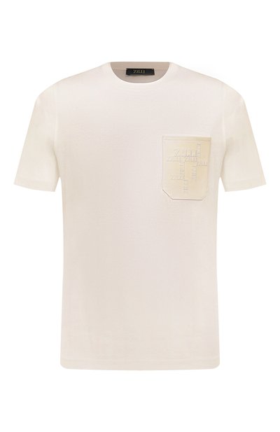 Мужская хлопковая футболка ZILLI, арт. TSR001M0115VCRR00