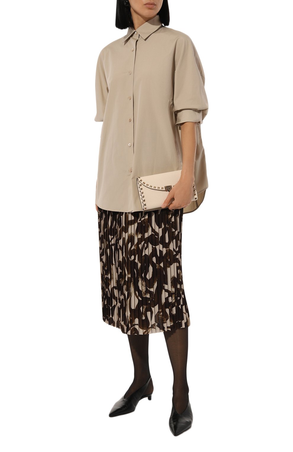 Плиссированная юбка DRIES VAN NOTEN, арт. 242-010807-9017, фото 2